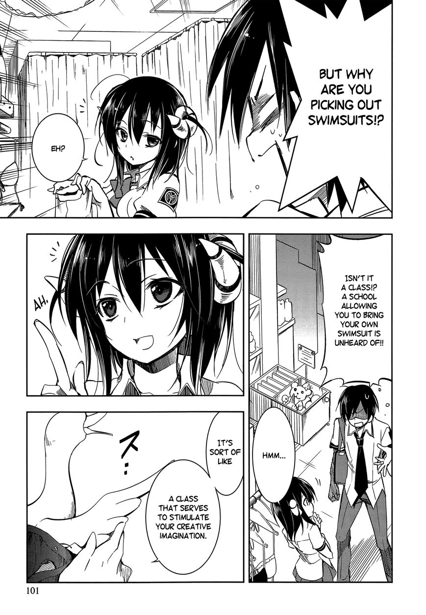 Kebukurohatsu, Zensekai Yuki! Chapter 9 page 5 - Chapter 9 : The Pool and the Turbulent Atmosphere