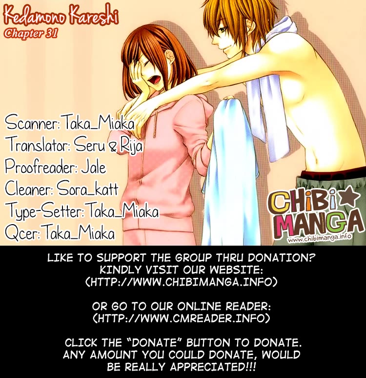 Kedamono Kareshi Chapter 31 page 1 - Chapter 31