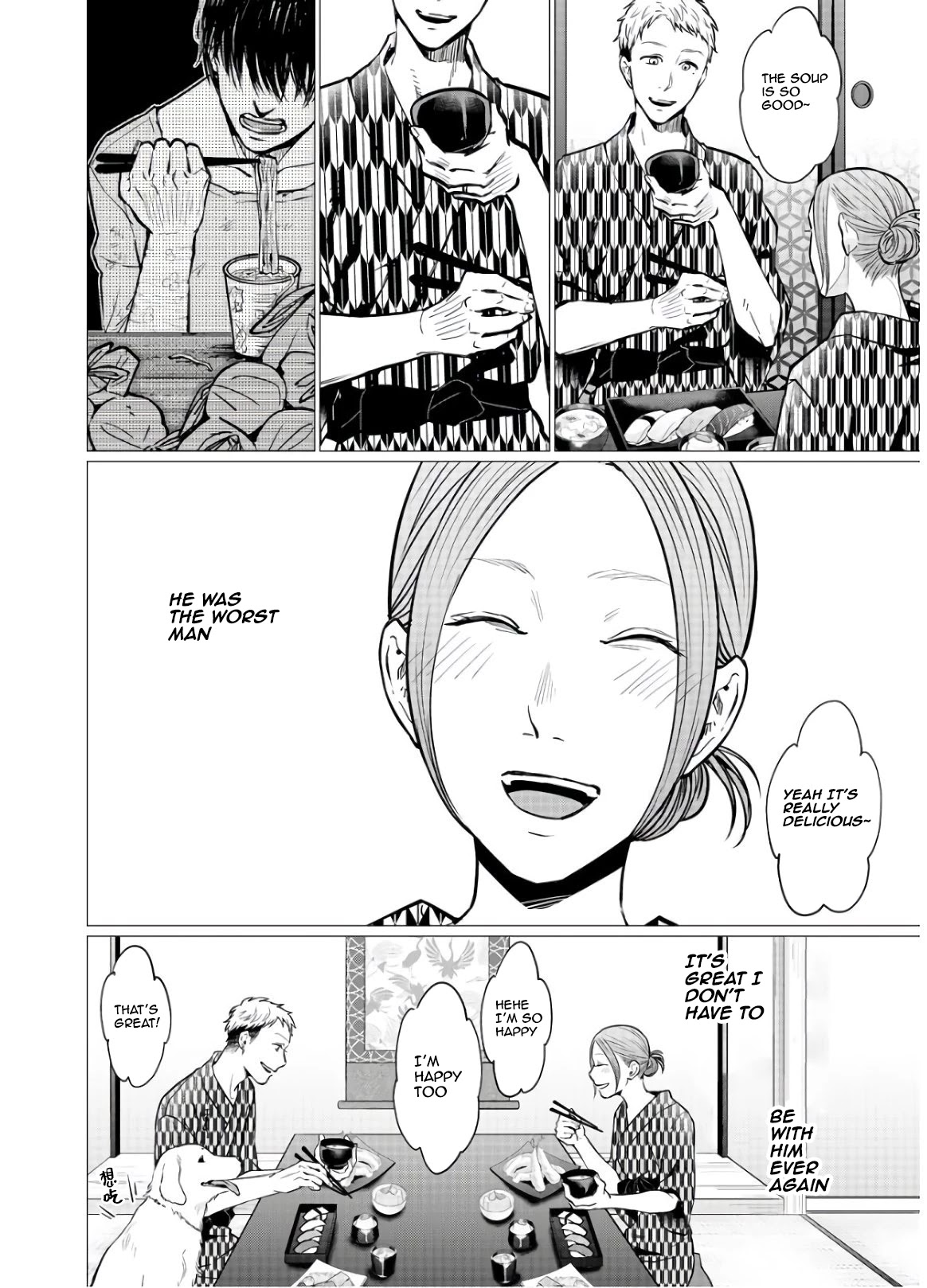 Kedamonotachi no Jikan Chapter 17 page 8 - Chapter 17: The worst man