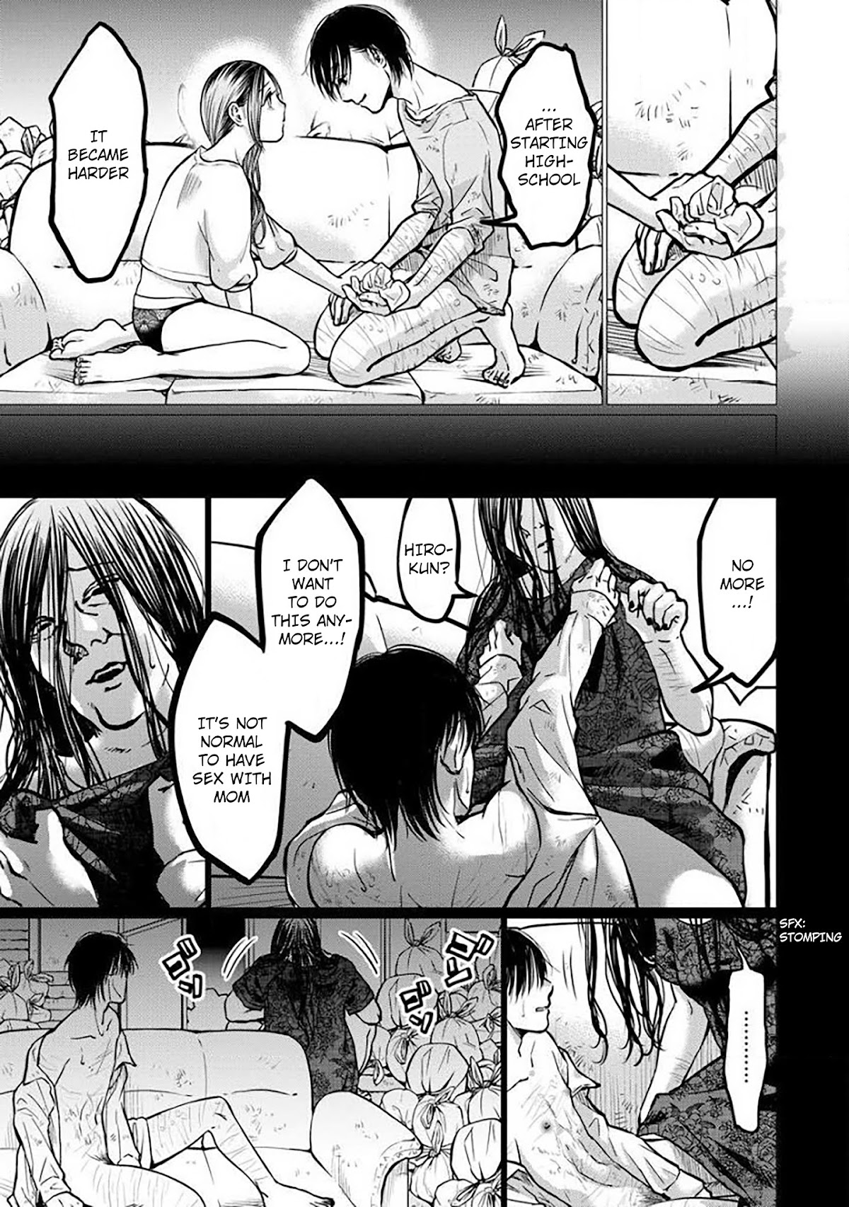 Kedamonotachi no Jikan Chapter 6 page 15 - Chapter 6: Self-harm