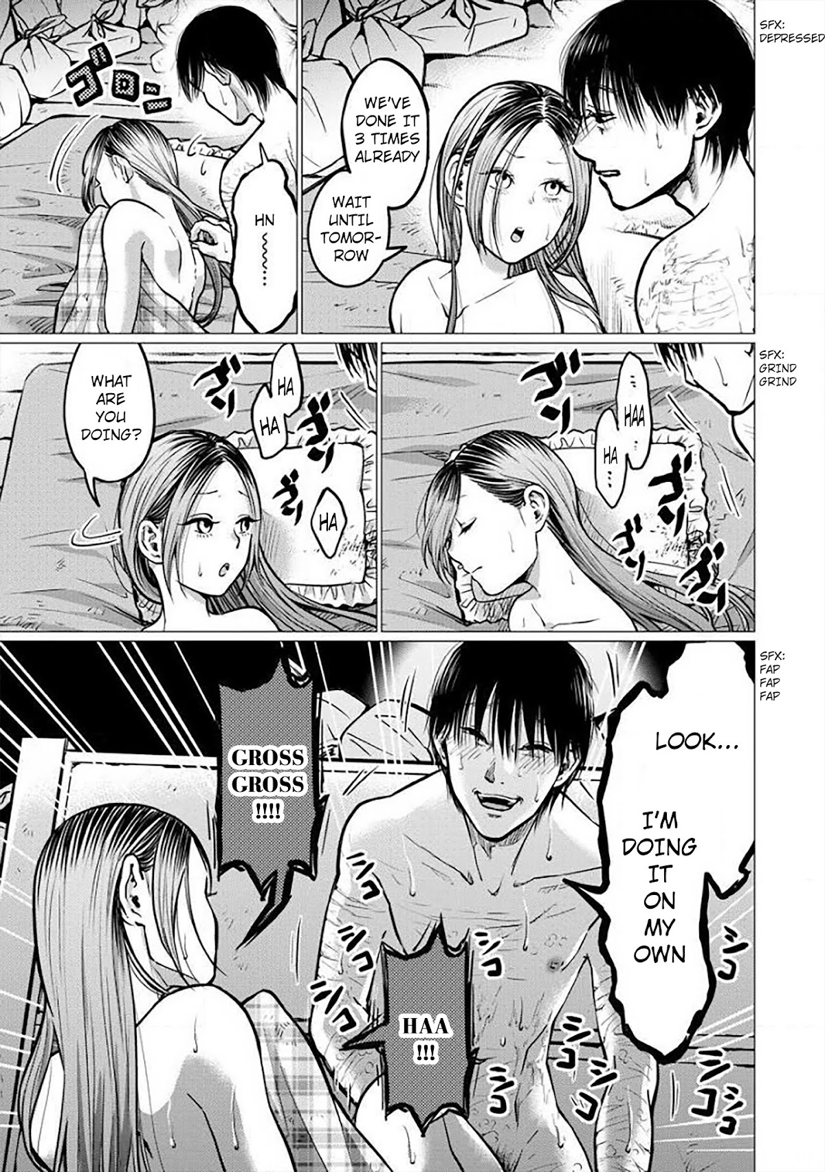 Kedamonotachi no Jikan Chapter 6 page 7 - Chapter 6: Self-harm
