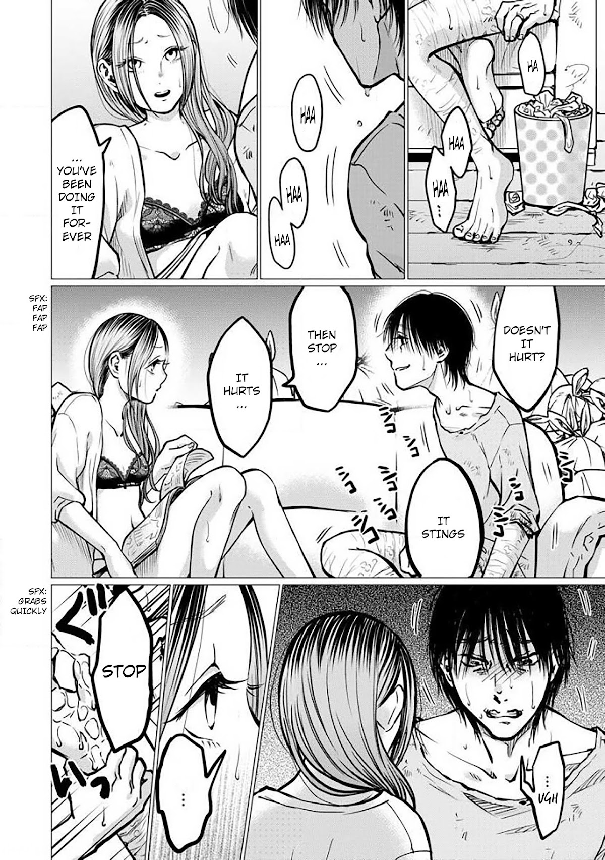 Kedamonotachi no Jikan Chapter 6 page 8 - Chapter 6: Self-harm
