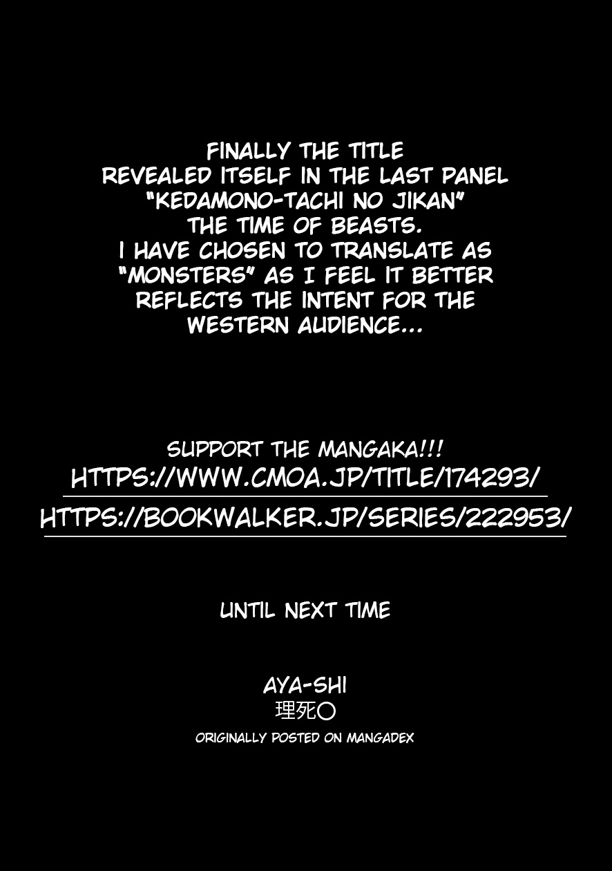 Kedamonotachi no Jikan Chapter 7 page 28 - Chapter 7: The time of monsters