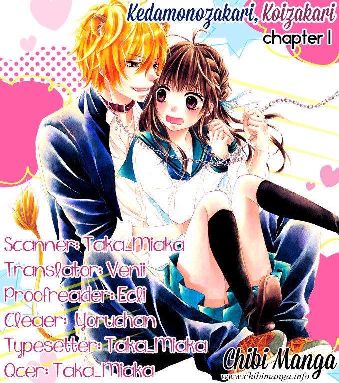 Kedamonozakari, Koizakari Chapter 1 page 1 - Chapter 1