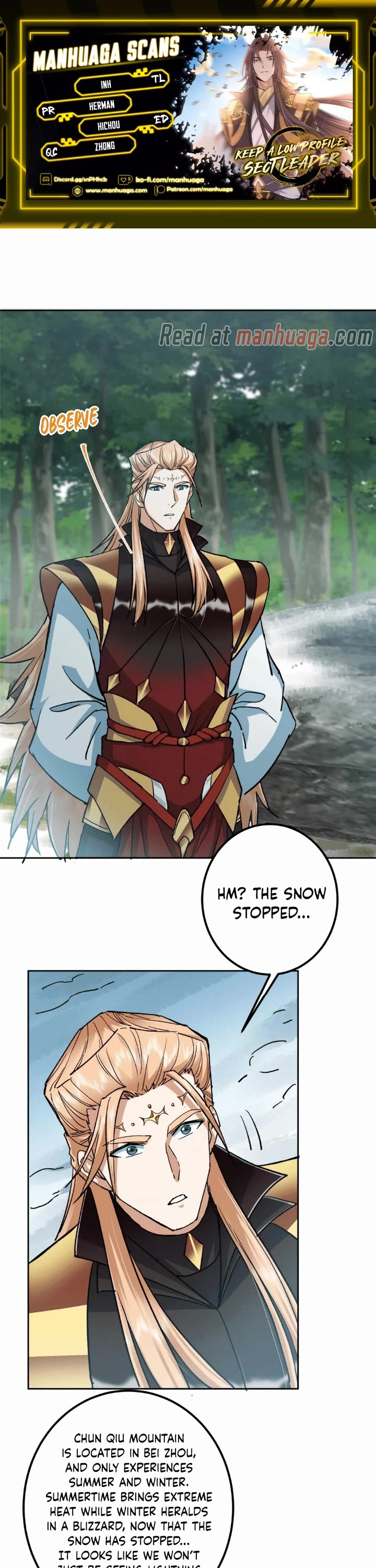 Keep a Low Profile, Sect Leader Chapter 280 page 1 - Chapter 280