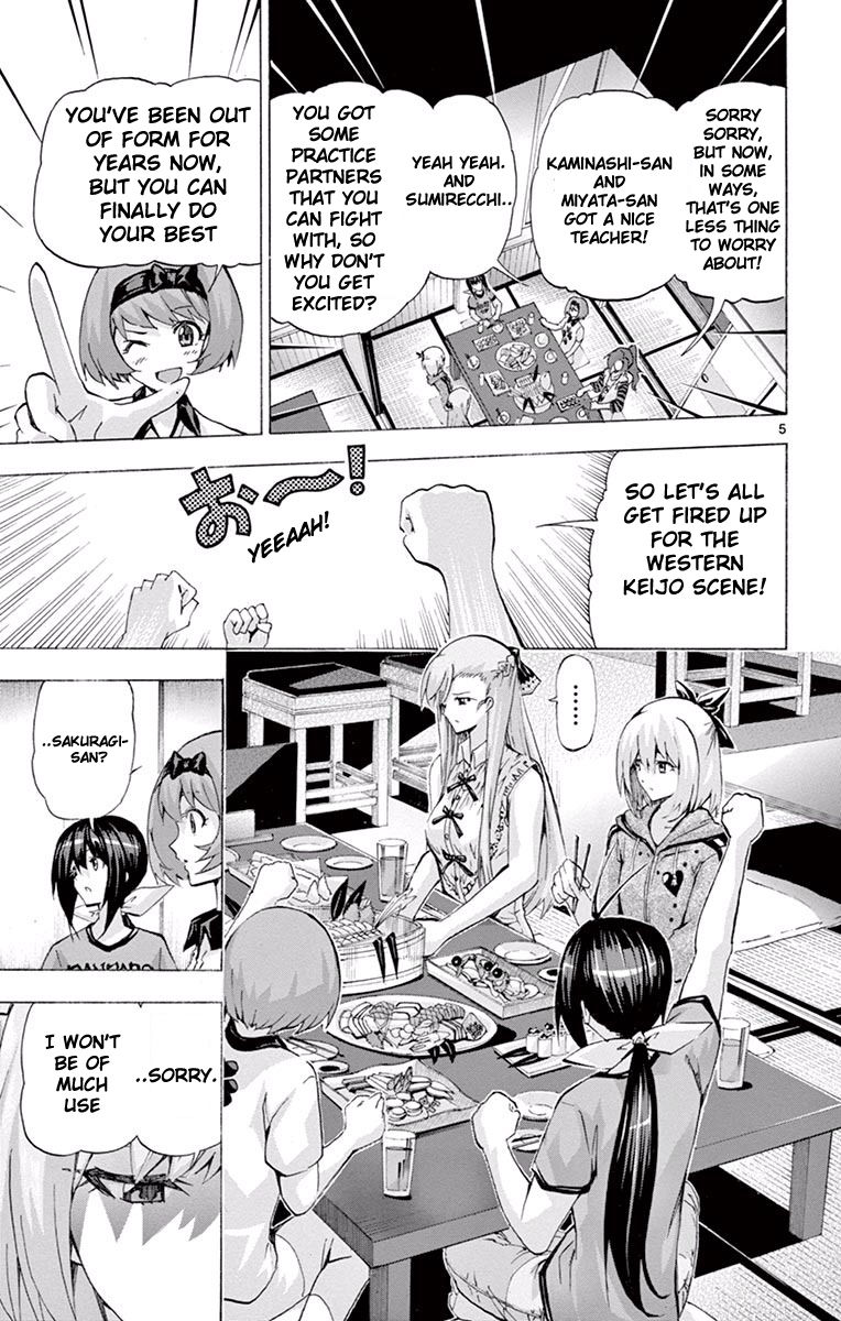 Keijo!!!!!!!! Chapter 100 page 5 - Chapter 100 : Cheers!!!!