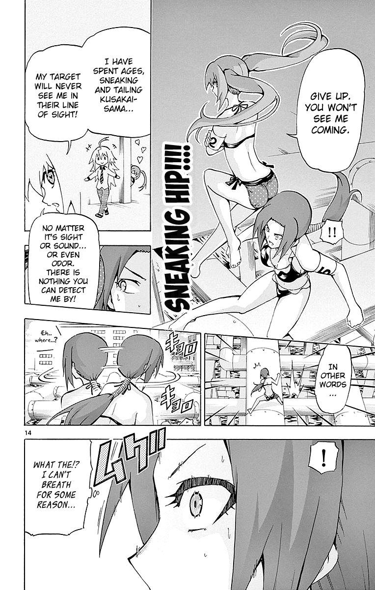 Keijo!!!!!!!! Chapter 162 page 14 - Chapter 162: Kusakai- Moving out!!!!