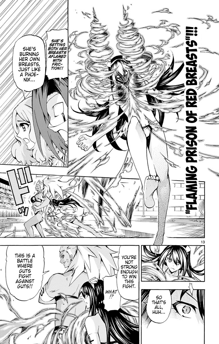 Keijo!!!!!!!! Chapter 170 page 13 - Chapter 170: Guts vs Guts!!!!