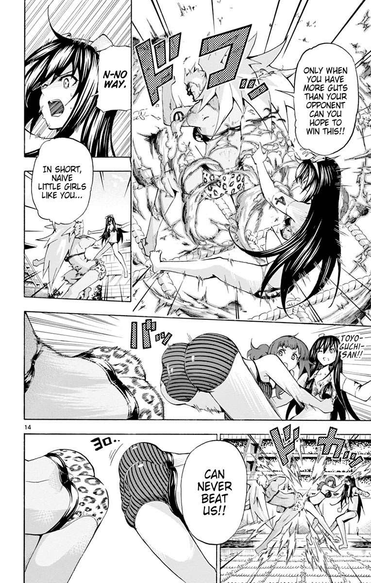Keijo!!!!!!!! Chapter 170 page 14 - Chapter 170: Guts vs Guts!!!!