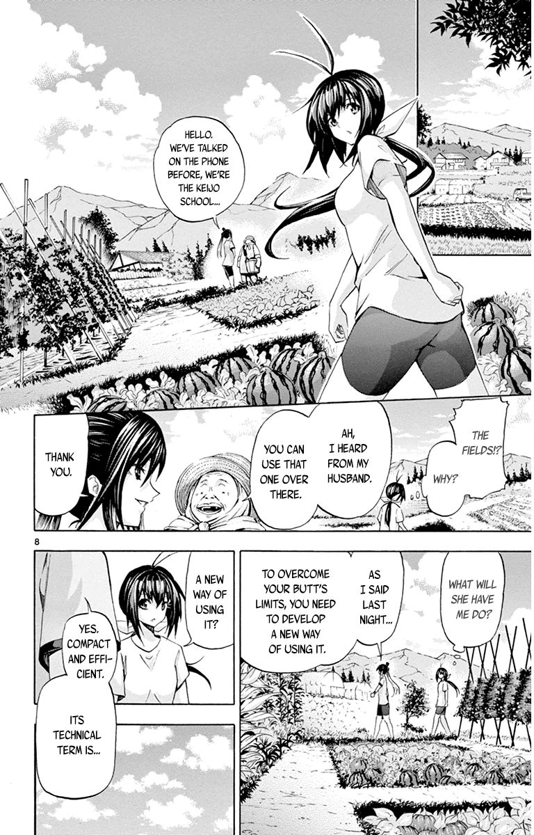 Keijo!!!!!!!! Chapter 60 page 8 - Chapter 60 : Hip Bullet!!!!