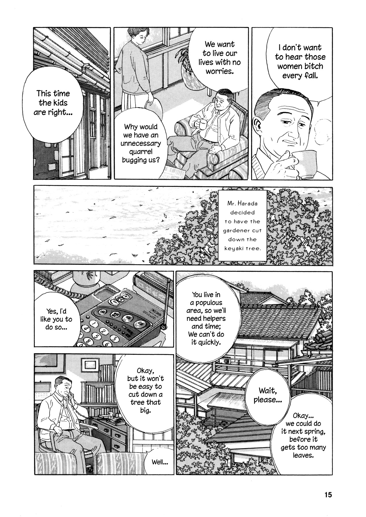 Keiyaki no Ki Chapter 1 page 11 - Chapter 1: The Keyaki Tree