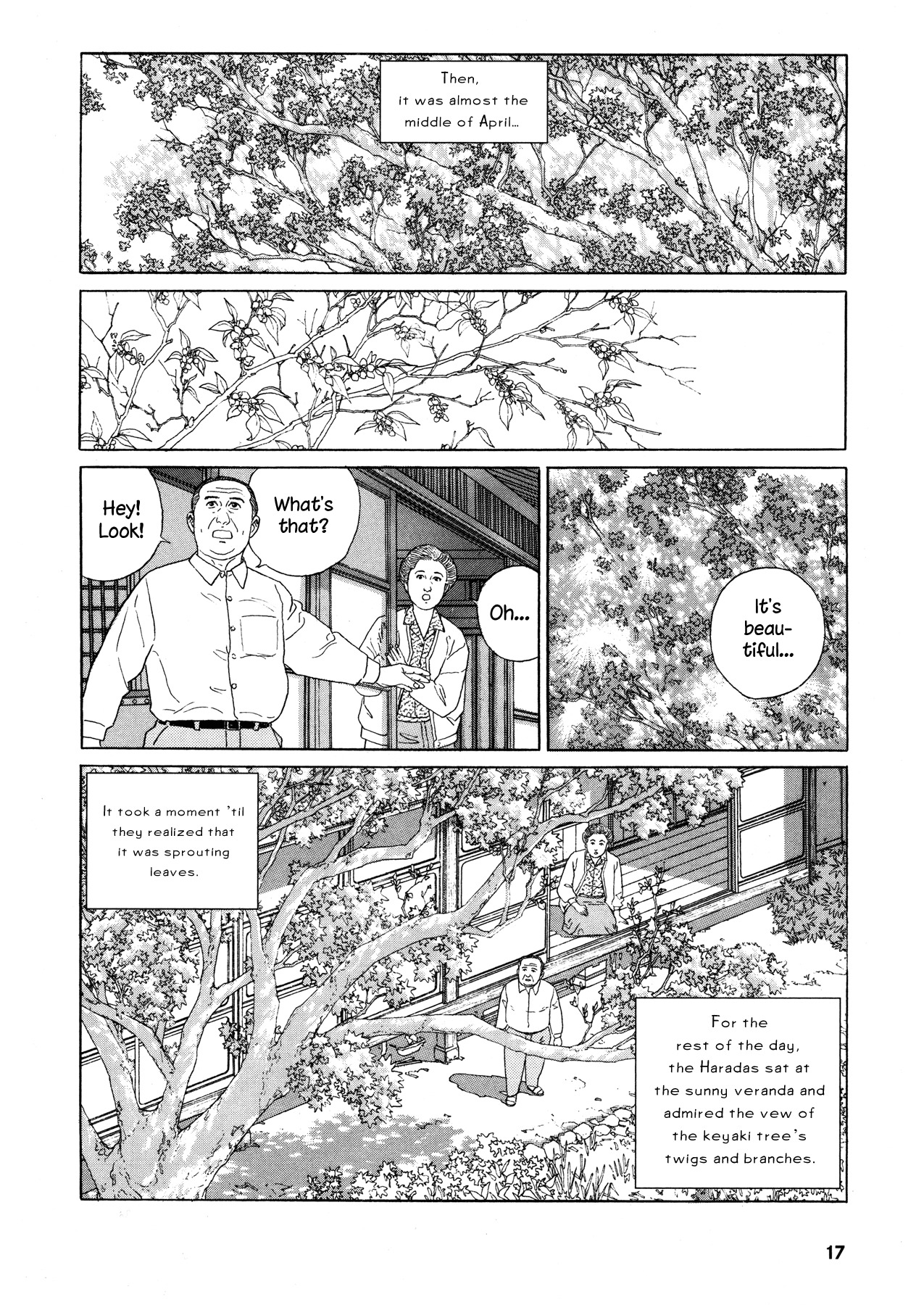 Keiyaki no Ki Chapter 1 page 13 - Chapter 1: The Keyaki Tree