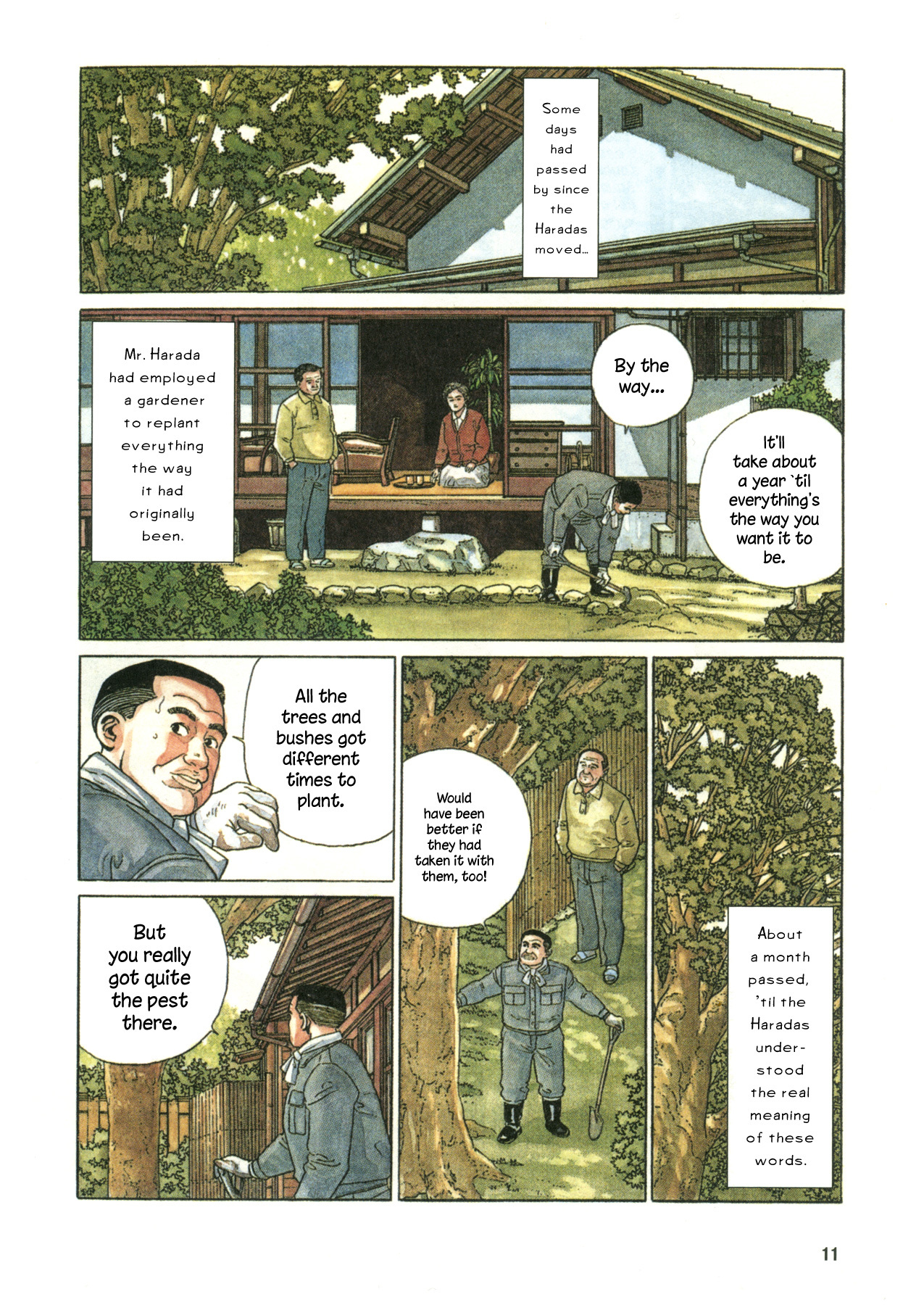 Keiyaki no Ki Chapter 1 page 7 - Chapter 1: The Keyaki Tree