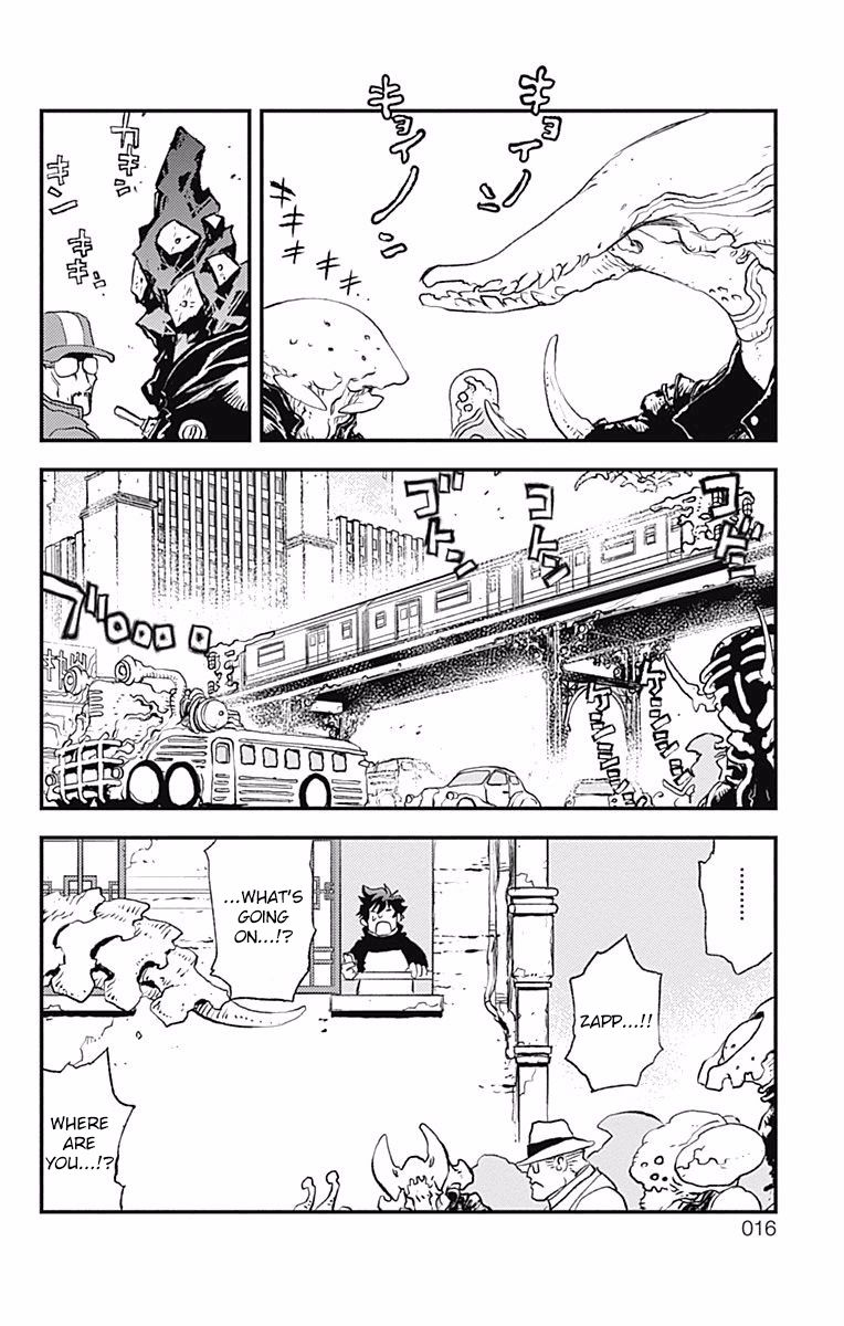 Kekkai Sensen - Back 2 Back Chapter 1 page 13 - Chapter 1: Lights, Camera, Action!