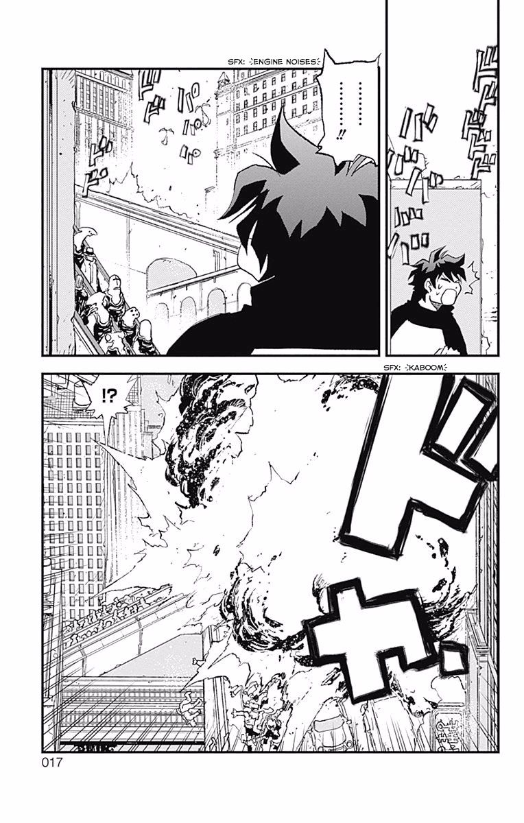 Kekkai Sensen - Back 2 Back Chapter 1 page 14 - Chapter 1: Lights, Camera, Action!