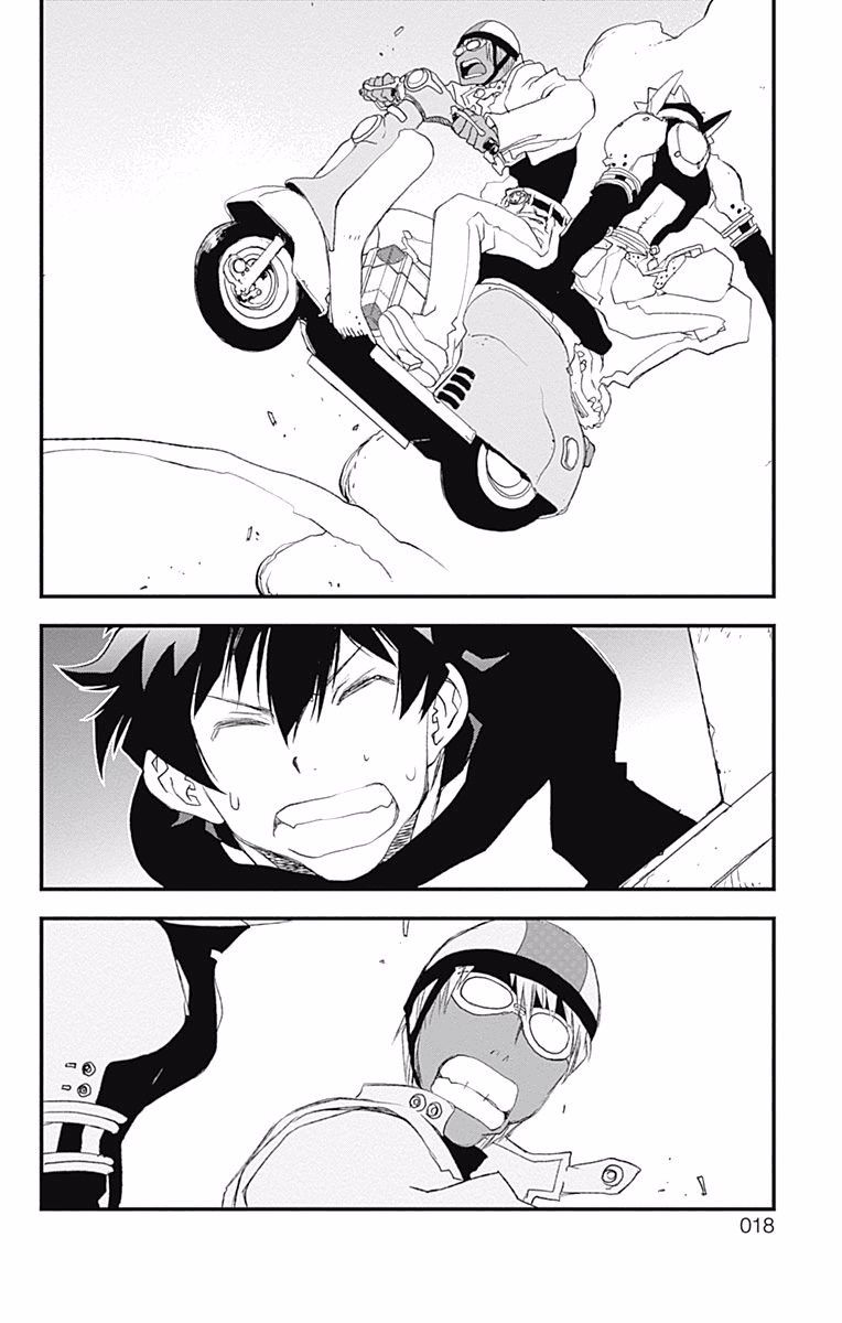 Kekkai Sensen - Back 2 Back Chapter 1 page 15 - Chapter 1: Lights, Camera, Action!