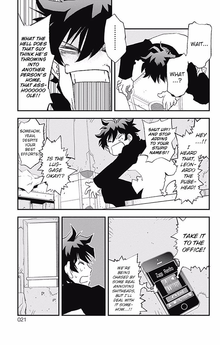 Kekkai Sensen - Back 2 Back Chapter 1 page 18 - Chapter 1: Lights, Camera, Action!