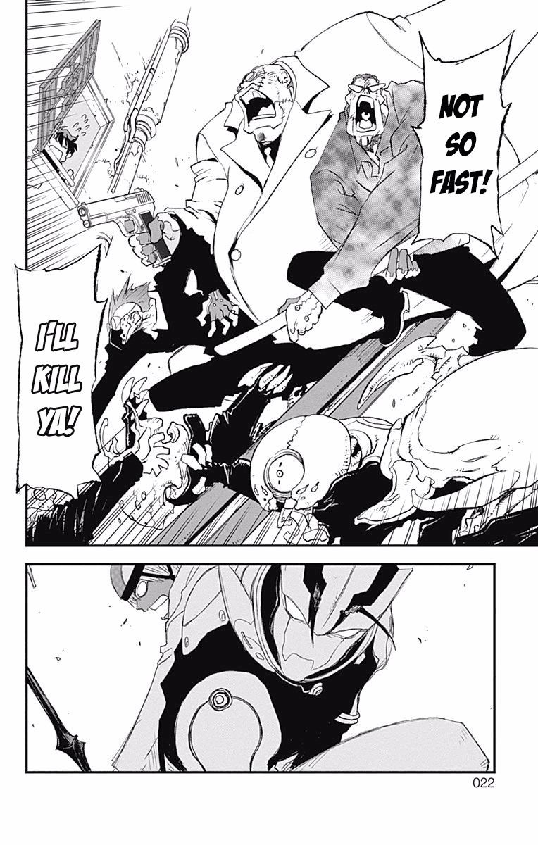 Kekkai Sensen - Back 2 Back Chapter 1 page 19 - Chapter 1: Lights, Camera, Action!