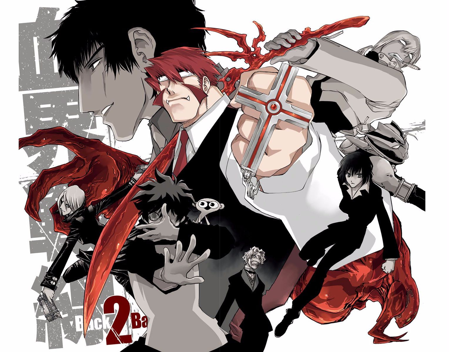 Kekkai Sensen - Back 2 Back Chapter 1 page 2 - Chapter 1: Lights, Camera, Action!