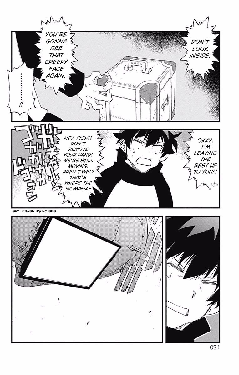 Kekkai Sensen - Back 2 Back Chapter 1 page 21 - Chapter 1: Lights, Camera, Action!