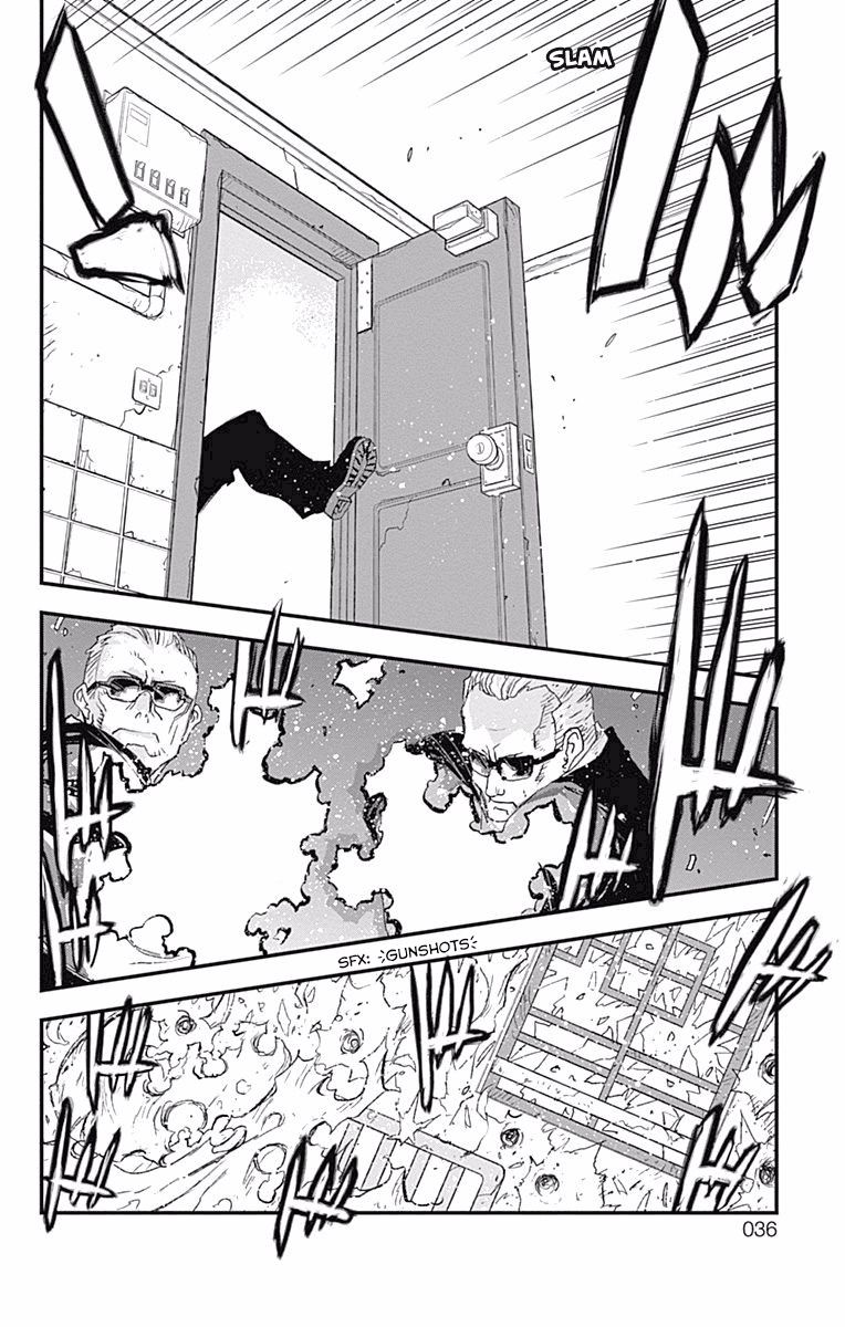Kekkai Sensen - Back 2 Back Chapter 1 page 33 - Chapter 1: Lights, Camera, Action!