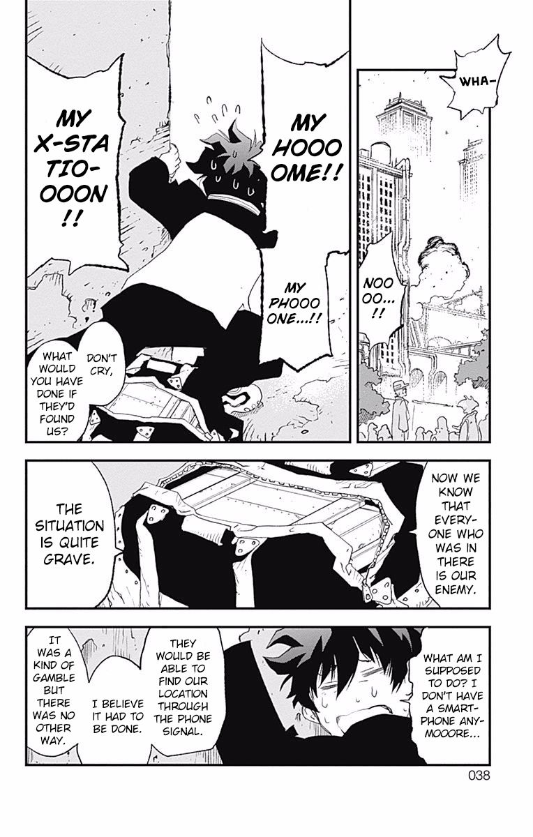 Kekkai Sensen - Back 2 Back Chapter 1 page 35 - Chapter 1: Lights, Camera, Action!