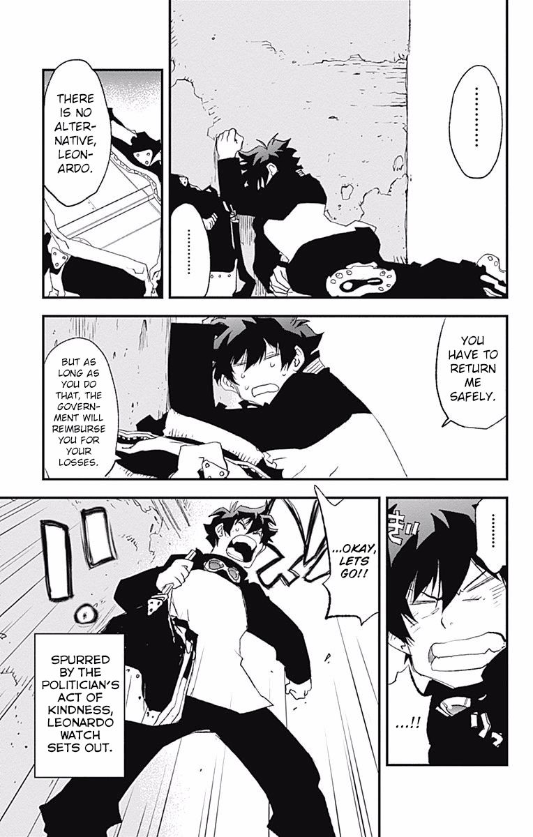Kekkai Sensen - Back 2 Back Chapter 1 page 36 - Chapter 1: Lights, Camera, Action!