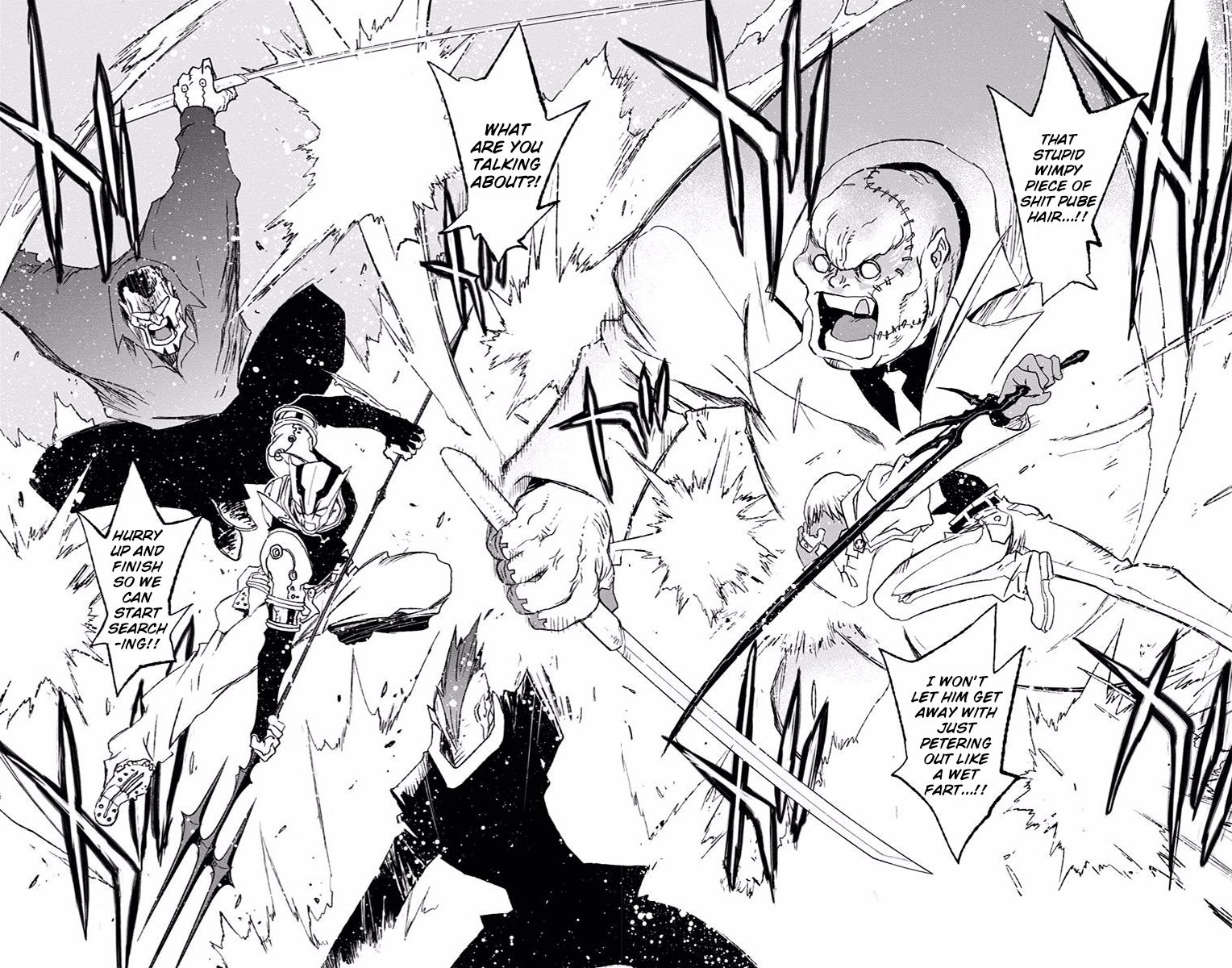Kekkai Sensen - Back 2 Back Chapter 1 page 39 - Chapter 1: Lights, Camera, Action!