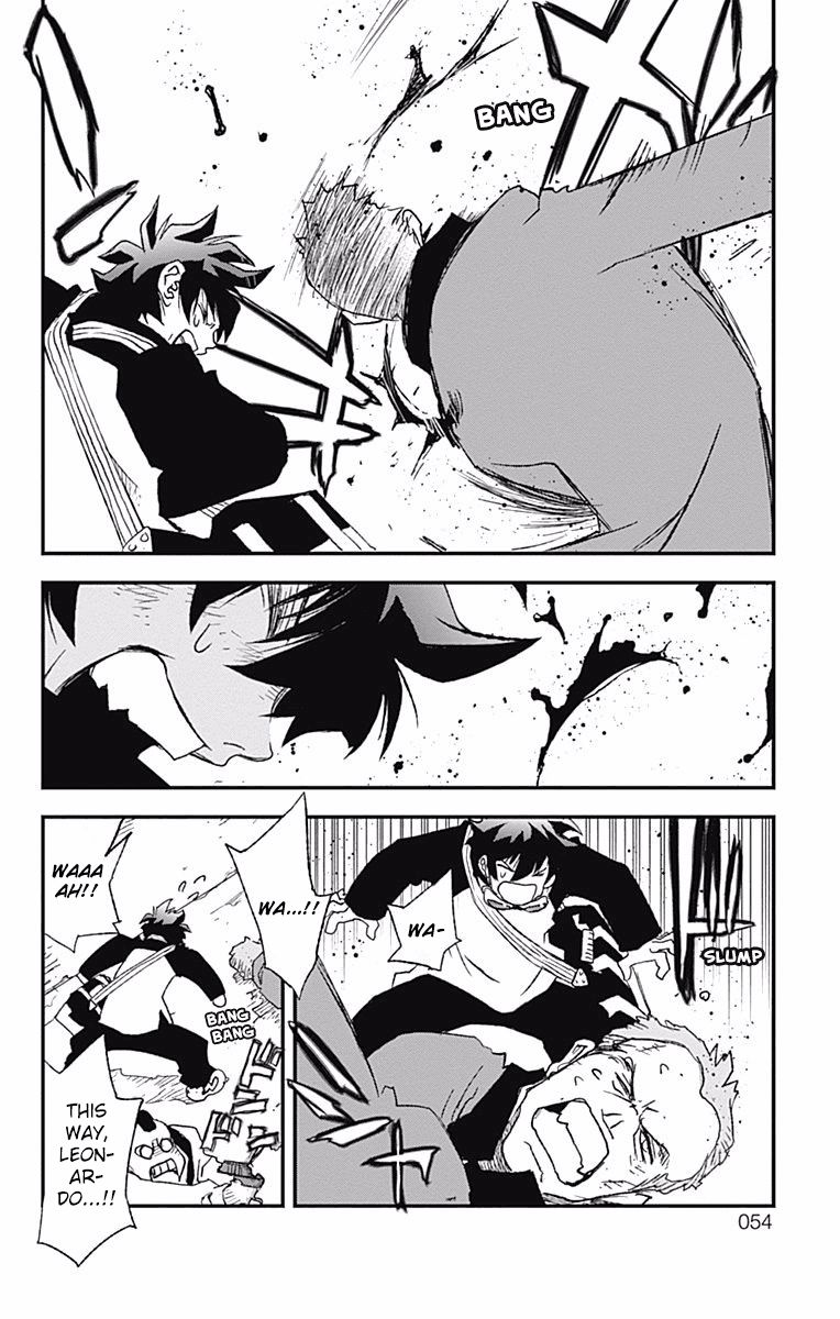 Kekkai Sensen - Back 2 Back Chapter 1 page 50 - Chapter 1: Lights, Camera, Action!
