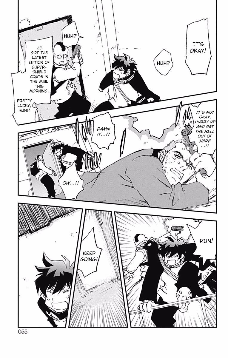 Kekkai Sensen - Back 2 Back Chapter 1 page 51 - Chapter 1: Lights, Camera, Action!