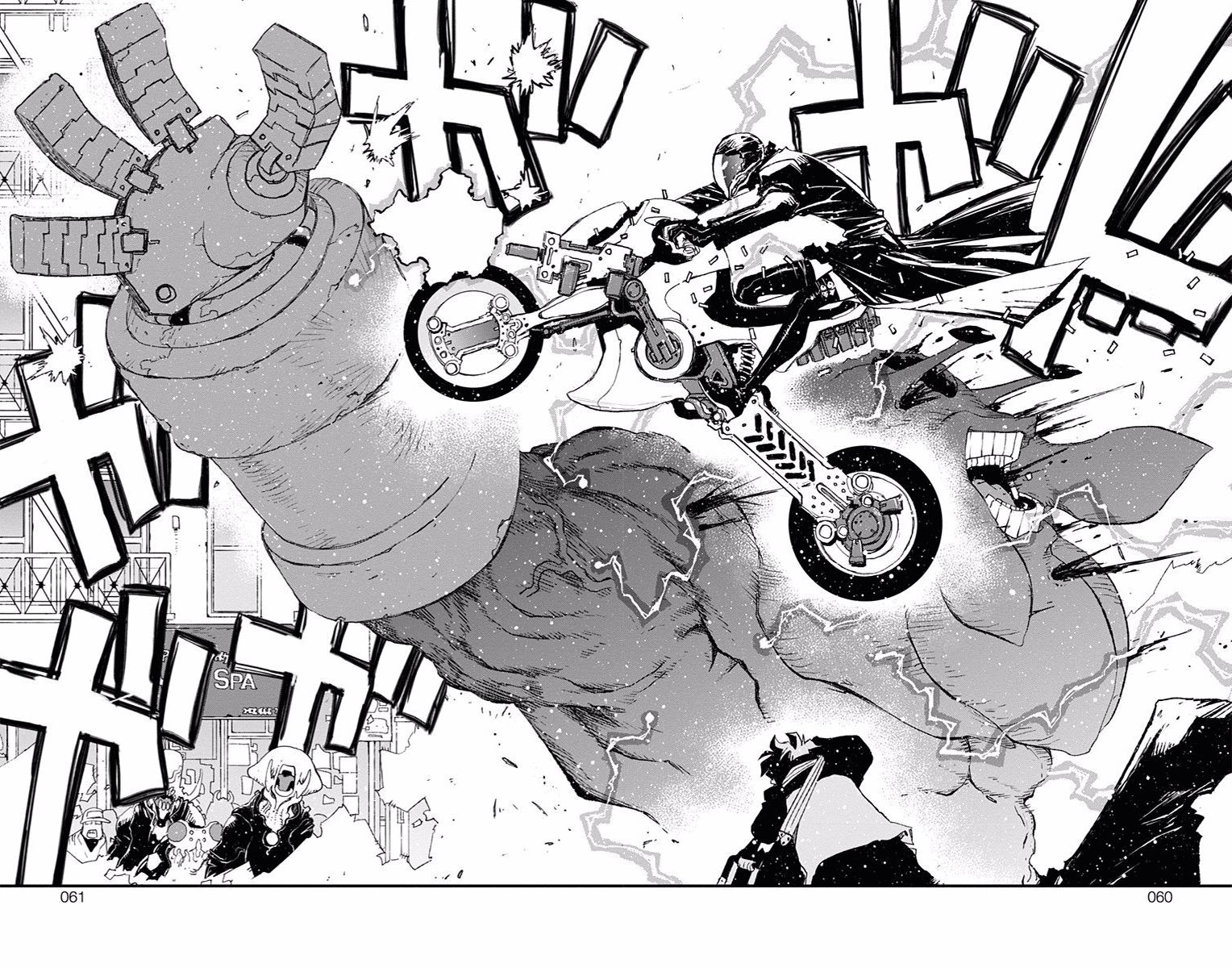 Kekkai Sensen - Back 2 Back Chapter 1 page 55 - Chapter 1: Lights, Camera, Action!
