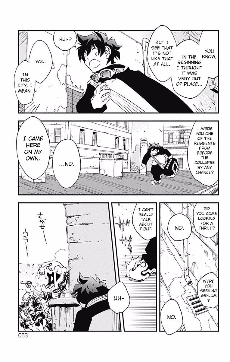 Kekkai Sensen - Back 2 Back Chapter 1 page 57 - Chapter 1: Lights, Camera, Action!