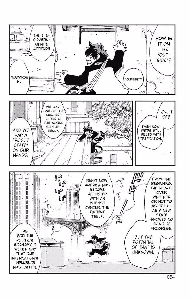 Kekkai Sensen - Back 2 Back Chapter 1 page 58 - Chapter 1: Lights, Camera, Action!
