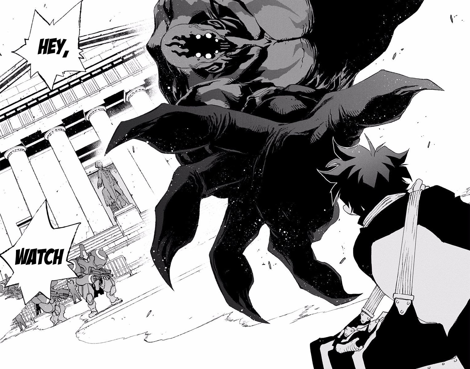 Kekkai Sensen - Back 2 Back Chapter 1 page 60 - Chapter 1: Lights, Camera, Action!