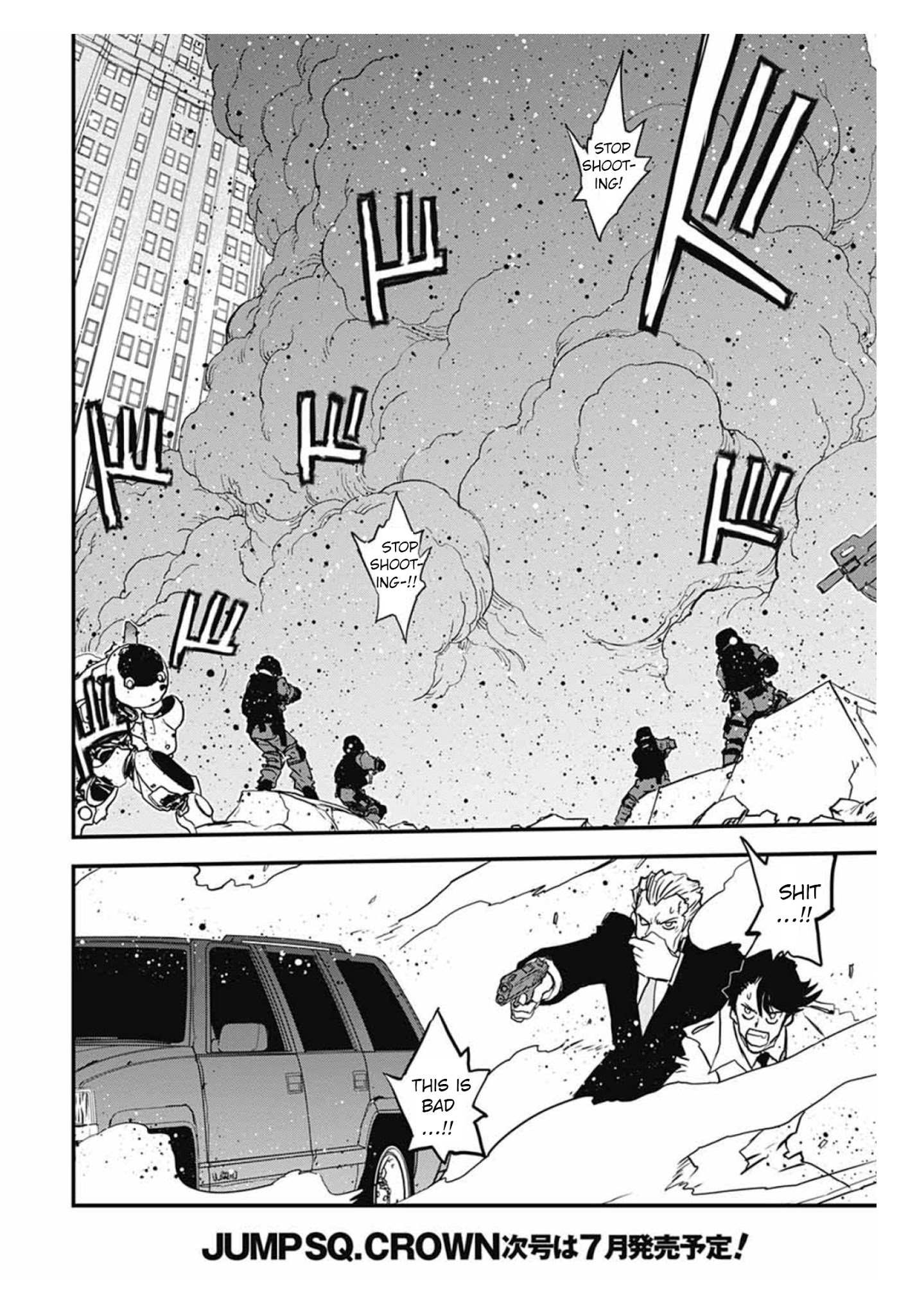 Kekkai Sensen - Back 2 Back Chapter 10 page 14 - Chapter 10: Dead of Night Warfare (3)