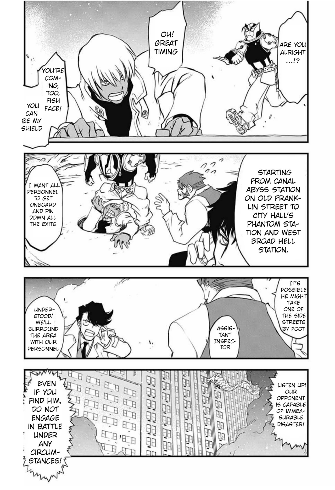 Kekkai Sensen - Back 2 Back Chapter 10 page 29 - Chapter 10: Dead of Night Warfare (3)