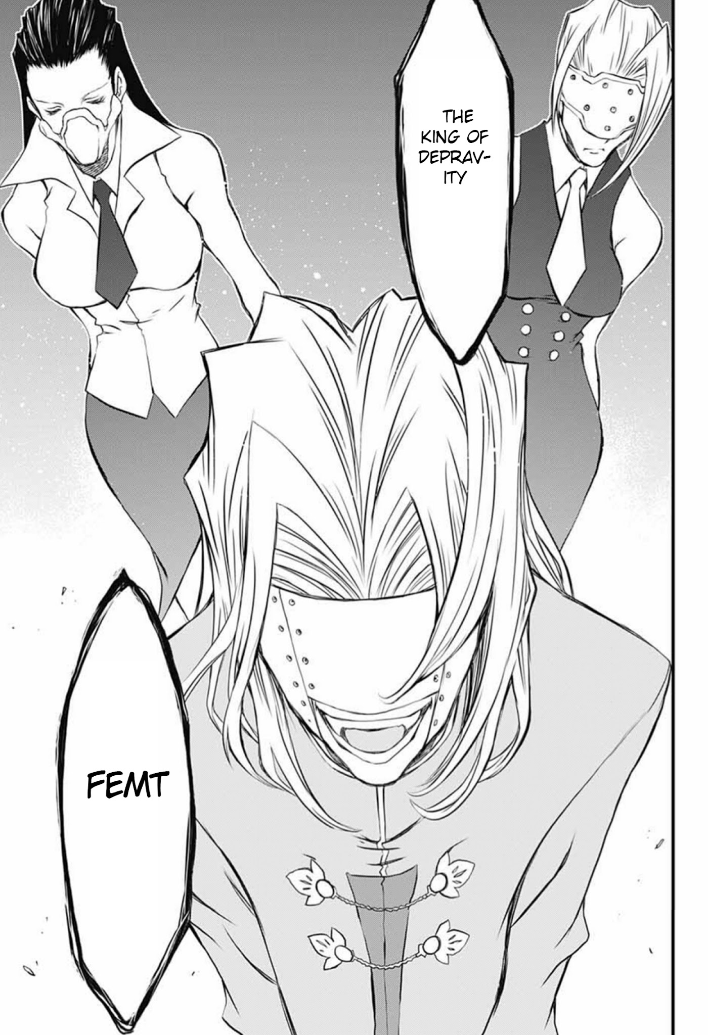 Kekkai Sensen - Back 2 Back Chapter 10 page 37 - Chapter 10: Dead of Night Warfare (3)