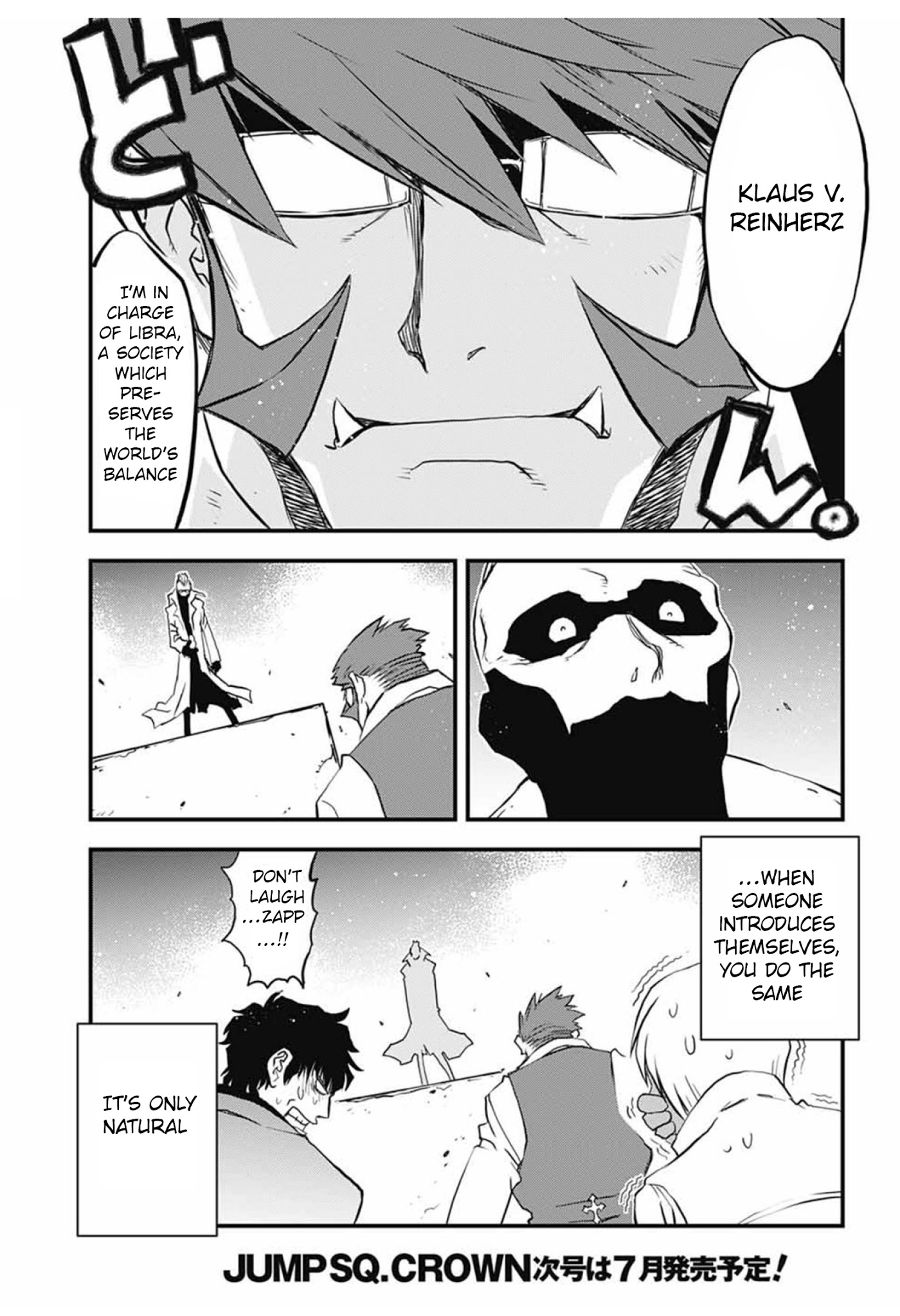 Kekkai Sensen - Back 2 Back Chapter 10 page 6 - Chapter 10: Dead of Night Warfare (3)