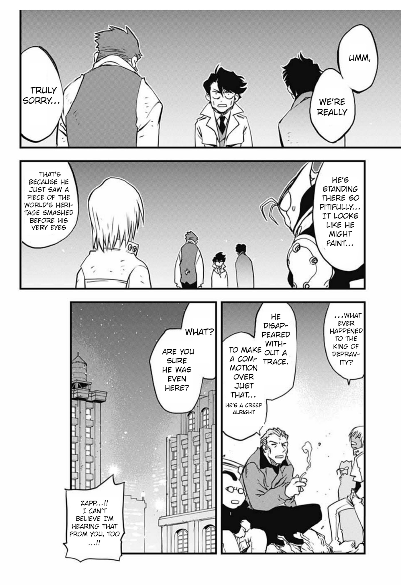 Kekkai Sensen - Back 2 Back Chapter 10 page 66 - Chapter 10: Dead of Night Warfare (3)