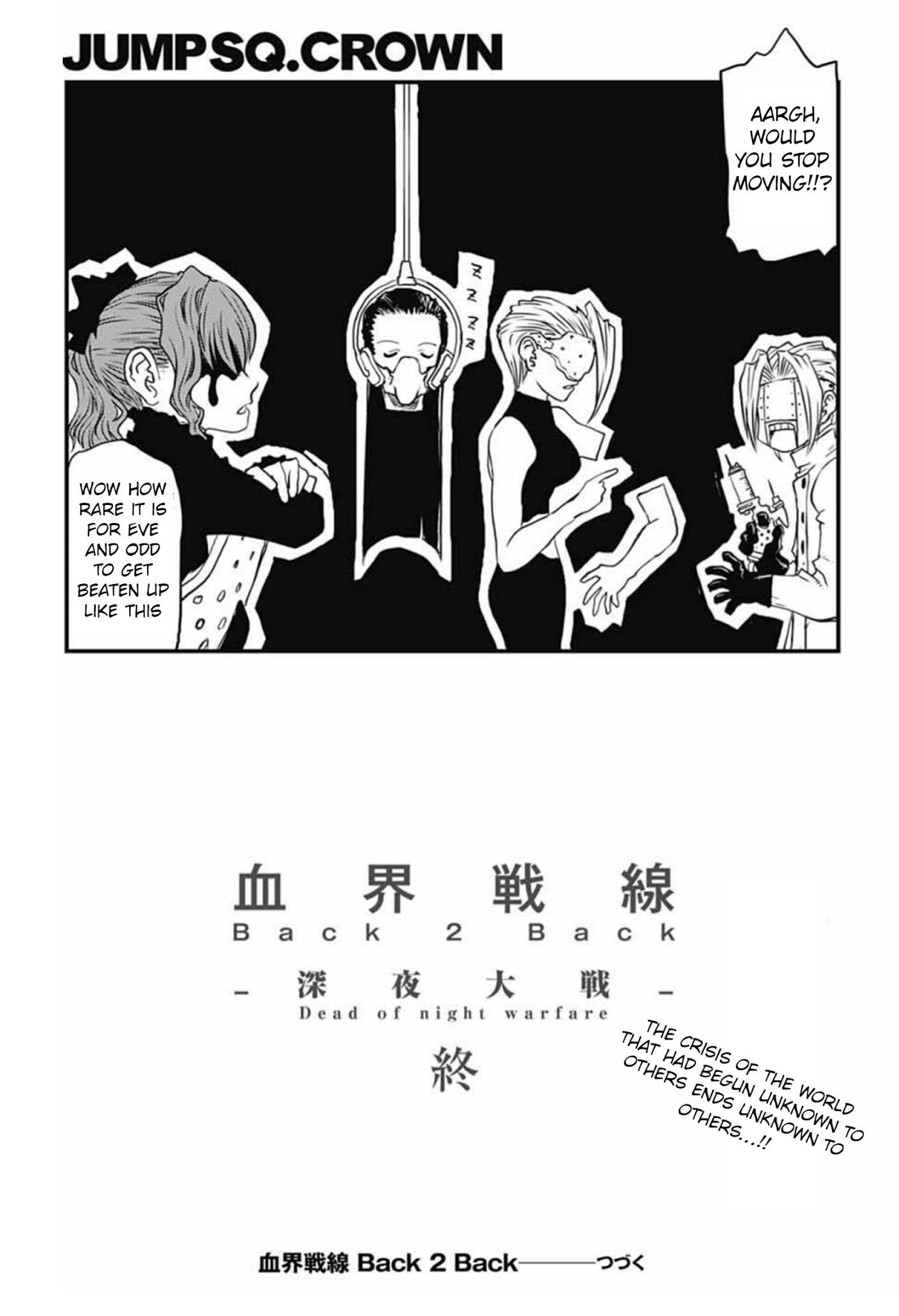 Kekkai Sensen - Back 2 Back Chapter 10 page 67 - Chapter 10: Dead of Night Warfare (3)
