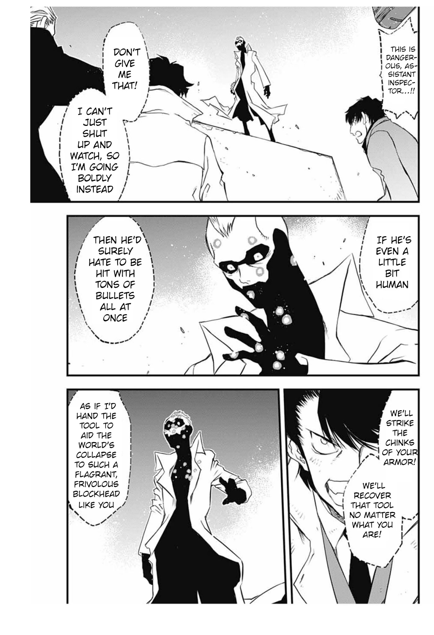 Kekkai Sensen - Back 2 Back Chapter 10 page 9 - Chapter 10: Dead of Night Warfare (3)
