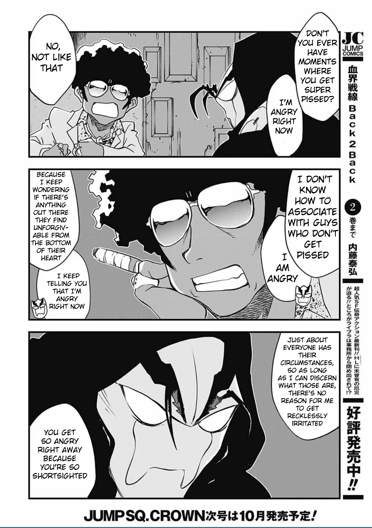 Kekkai Sensen - Back 2 Back Chapter 11 page 11 - Chapter 11: Angry Young Merman
