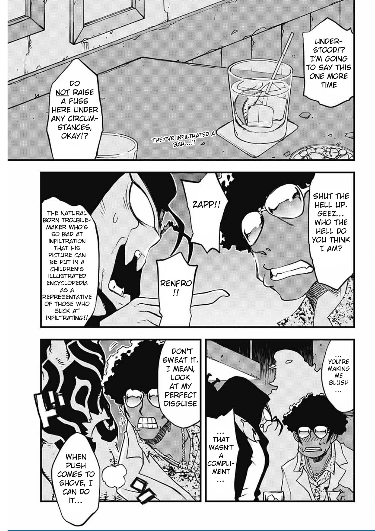 Kekkai Sensen - Back 2 Back Chapter 11 page 3 - Chapter 11: Angry Young Merman