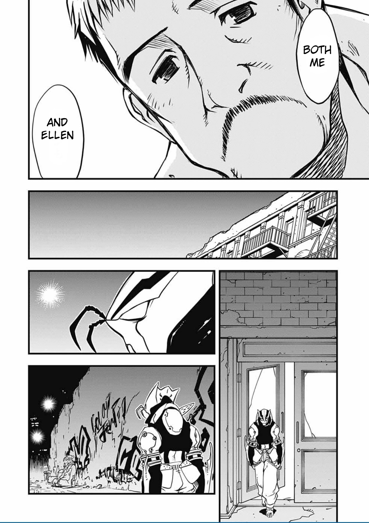 Kekkai Sensen - Back 2 Back Chapter 11 page 33 - Chapter 11: Angry Young Merman