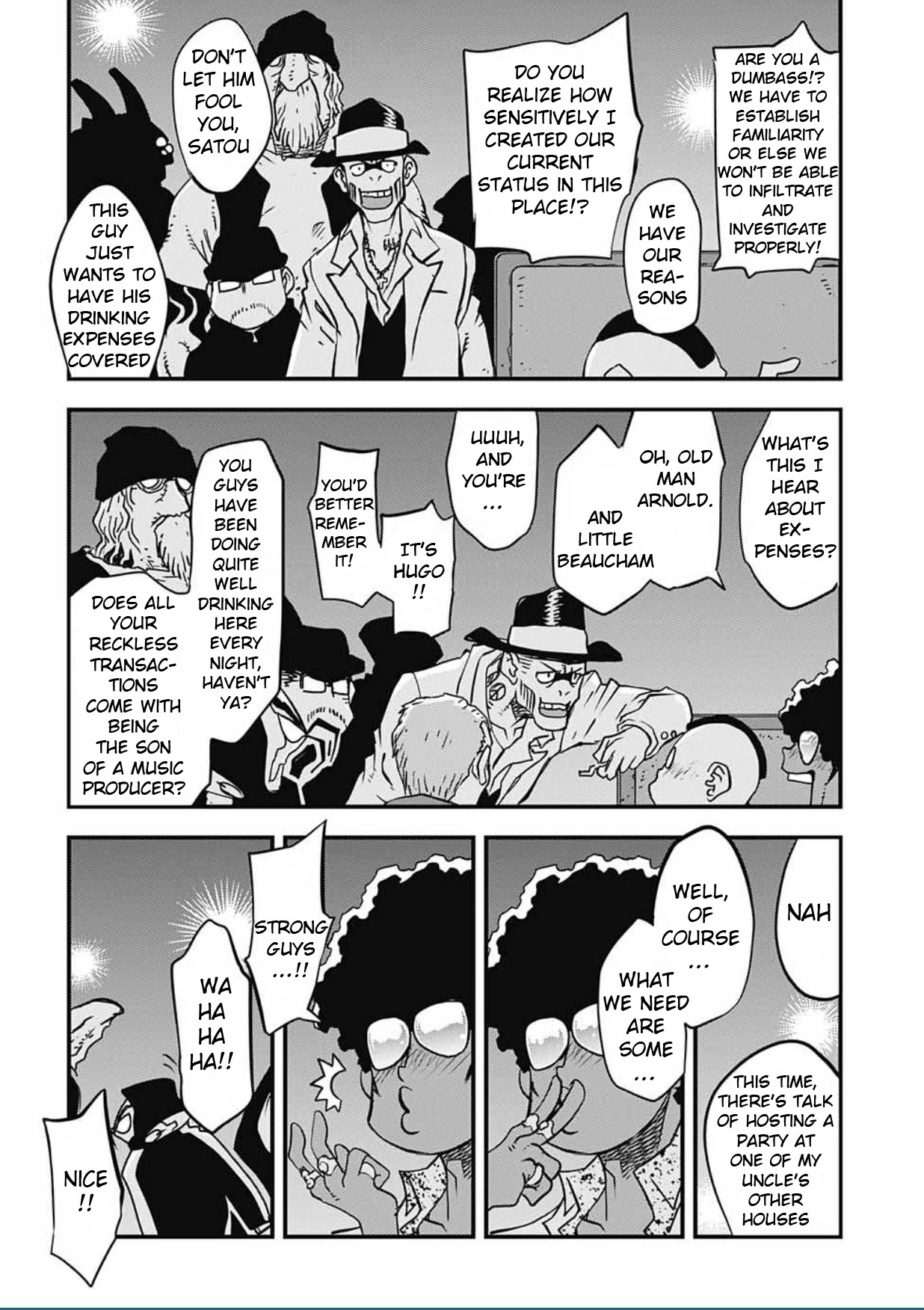 Kekkai Sensen - Back 2 Back Chapter 11 page 36 - Chapter 11: Angry Young Merman