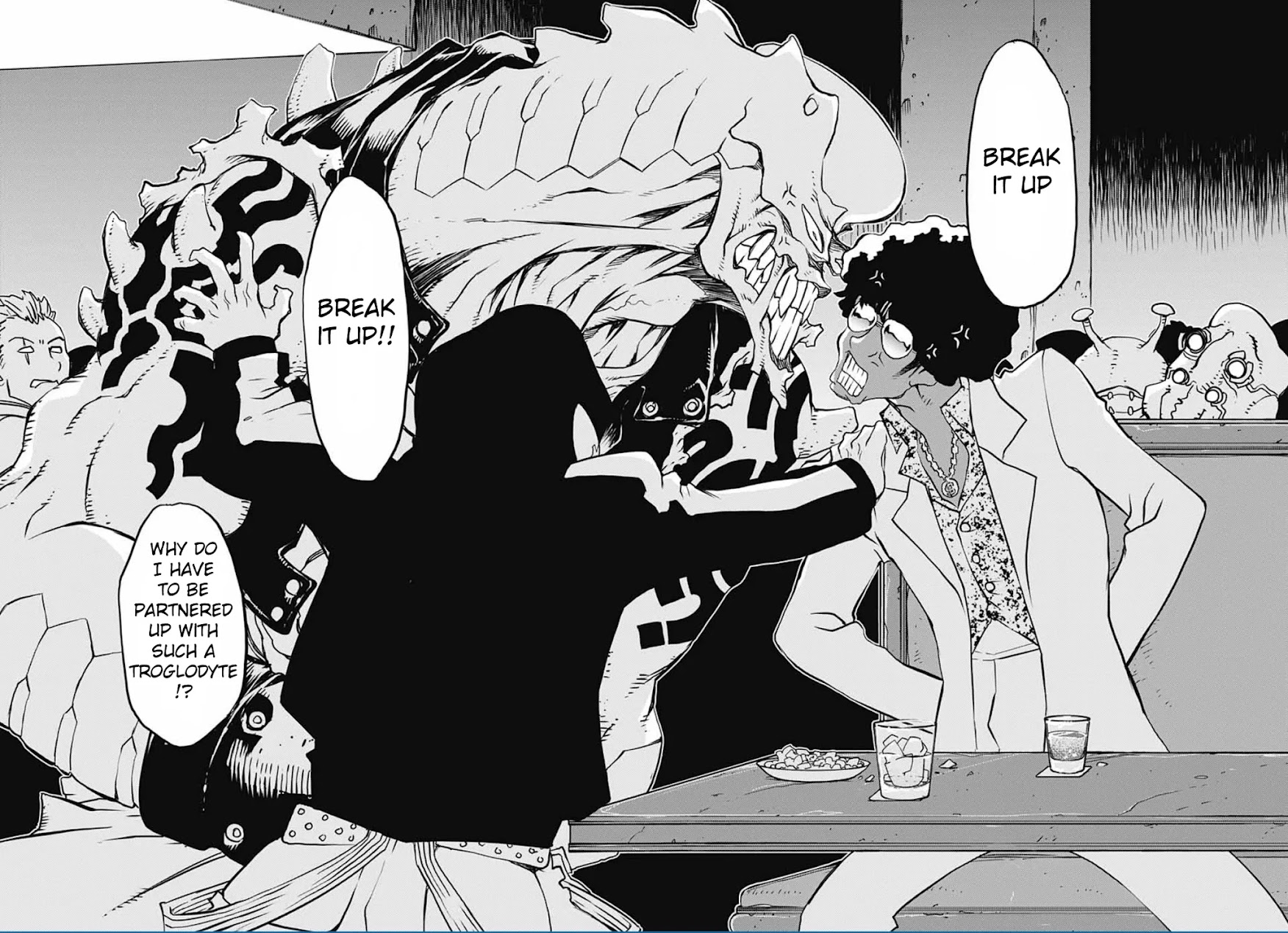 Kekkai Sensen - Back 2 Back Chapter 11 page 4 - Chapter 11: Angry Young Merman