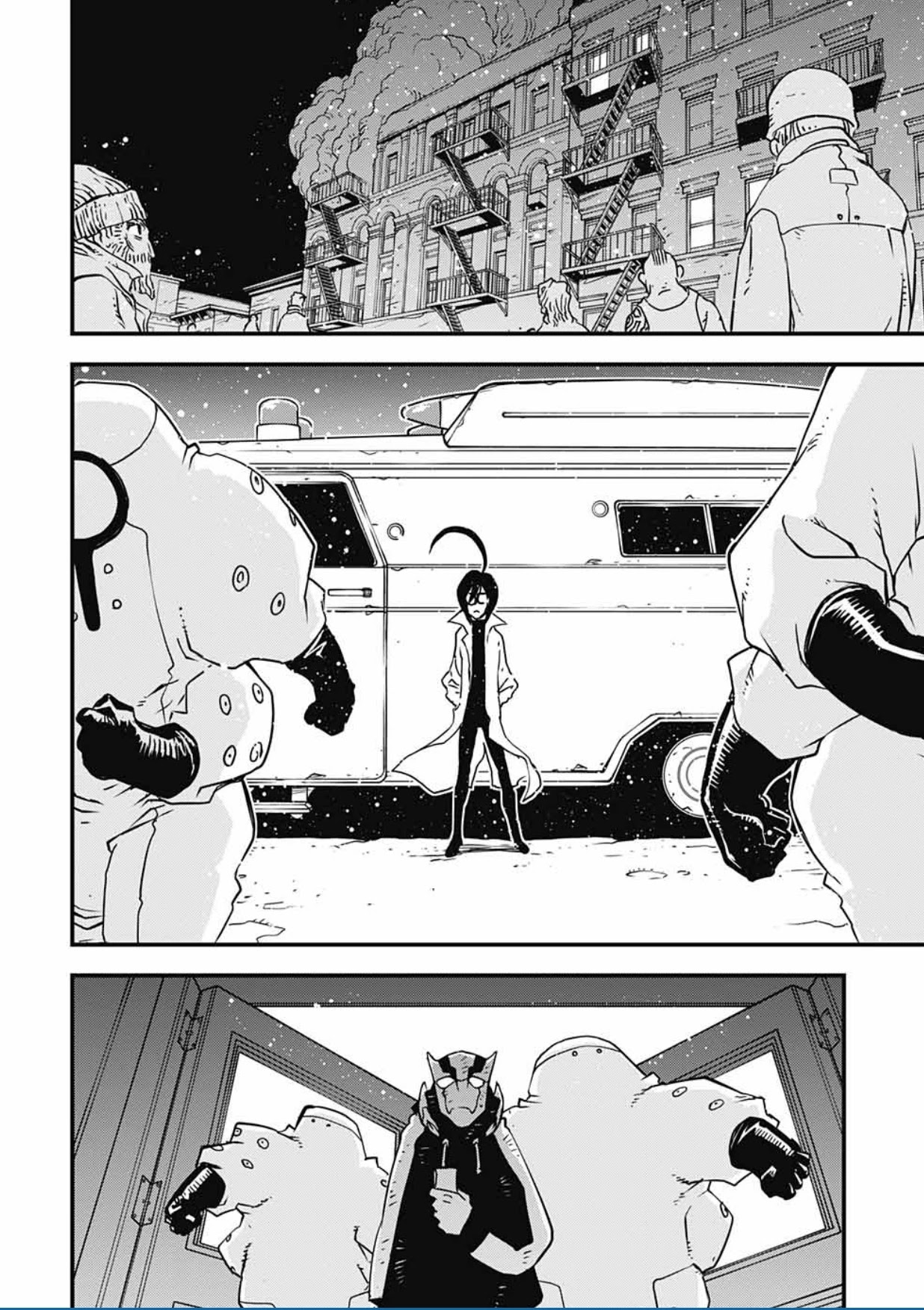 Kekkai Sensen - Back 2 Back Chapter 11 page 51 - Chapter 11: Angry Young Merman