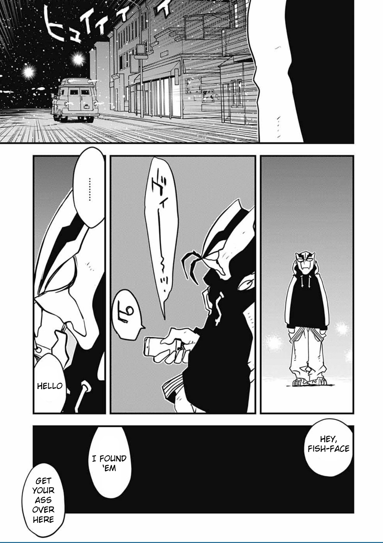 Kekkai Sensen - Back 2 Back Chapter 11 page 54 - Chapter 11: Angry Young Merman