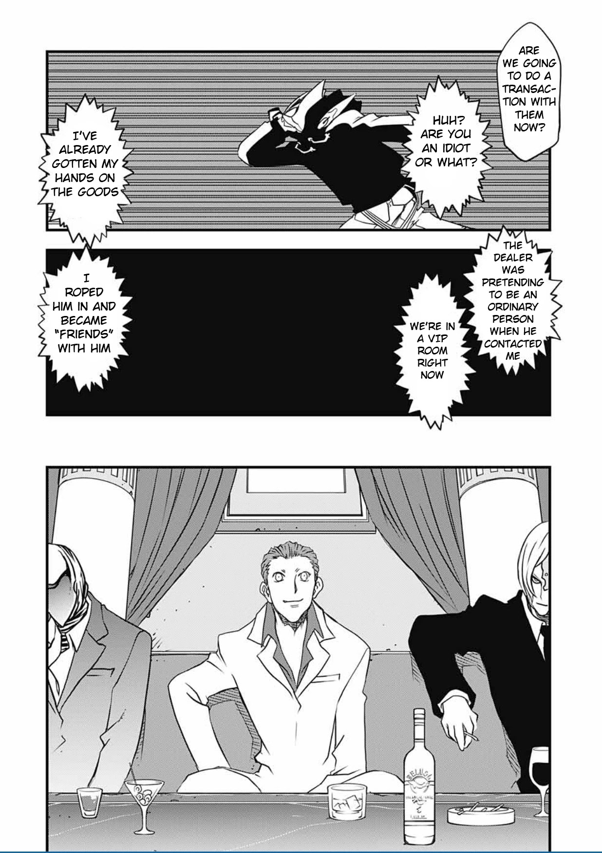 Kekkai Sensen - Back 2 Back Chapter 11 page 55 - Chapter 11: Angry Young Merman