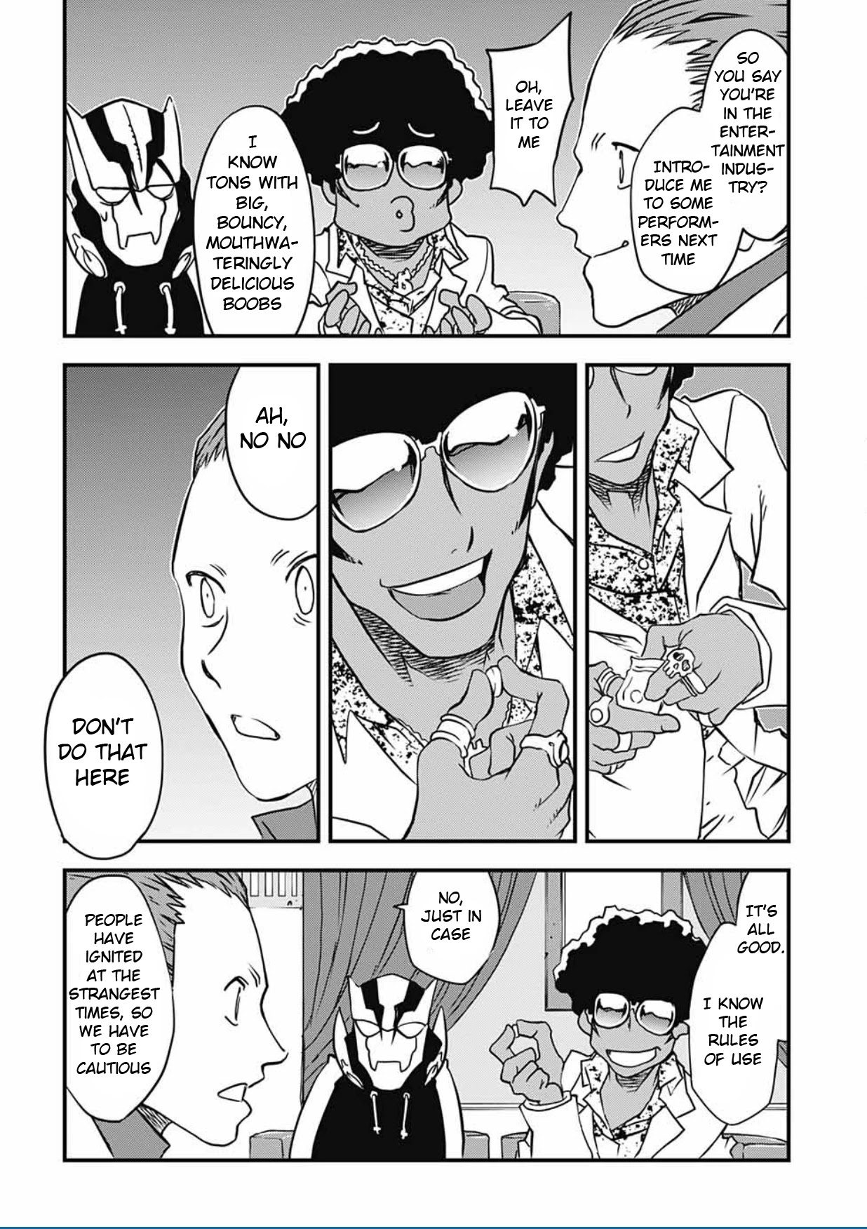 Kekkai Sensen - Back 2 Back Chapter 11 page 56 - Chapter 11: Angry Young Merman